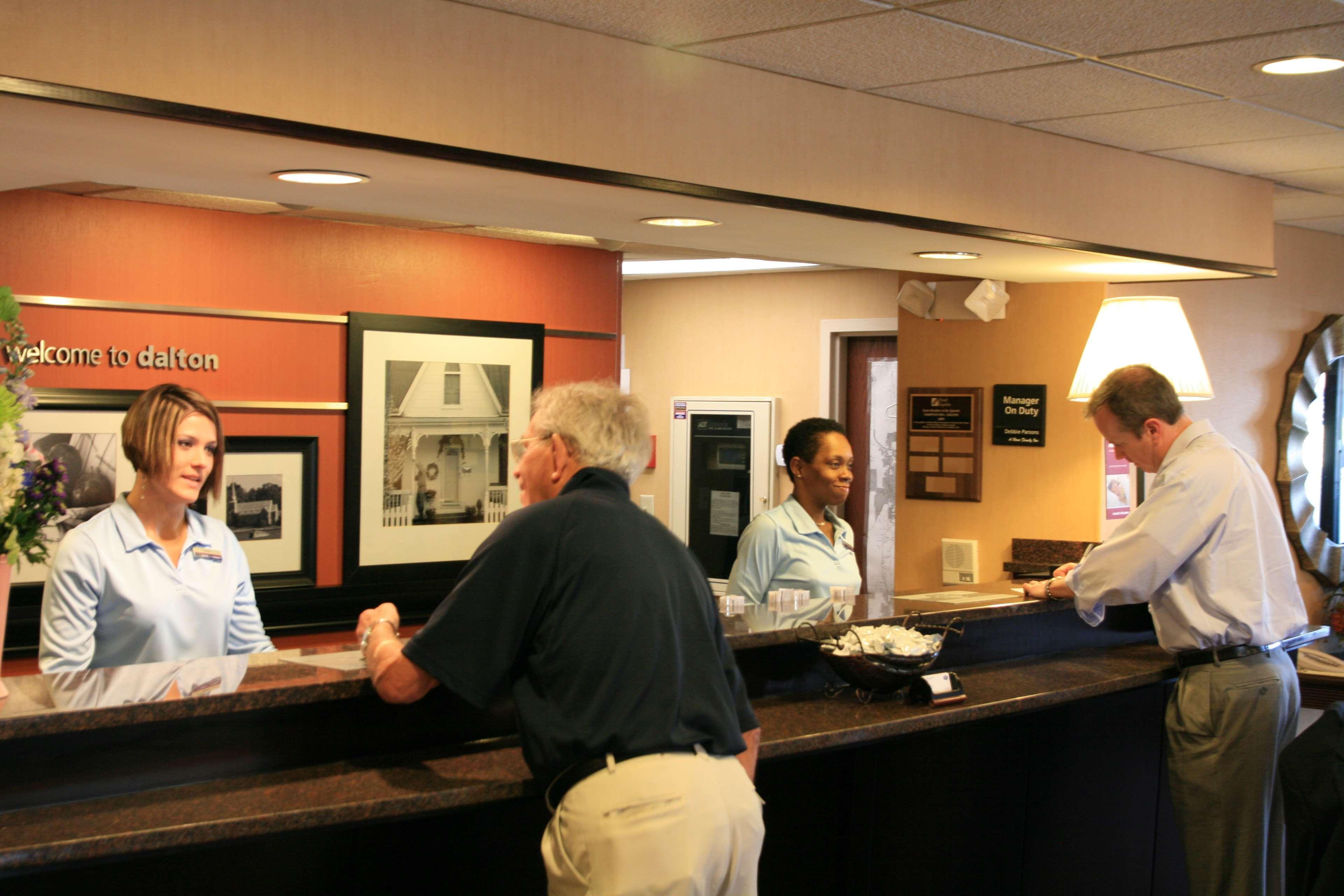 Hampton Inn Dalton Dış mekan fotoğraf